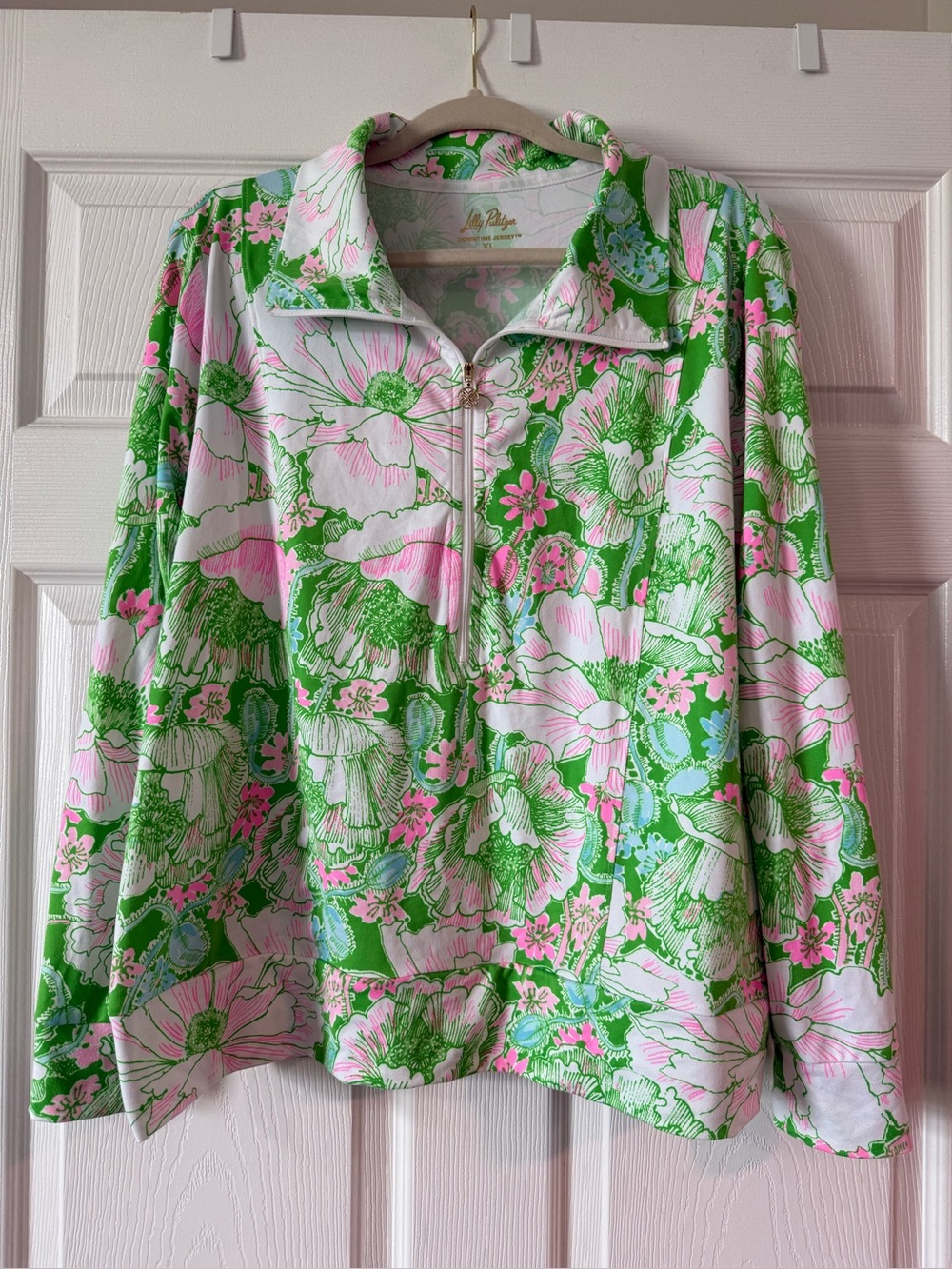 Lilly Pulitzer Poppyland UPF 50+ Eleni Pullover